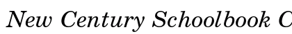New Century Schoolbook CE Italic preview