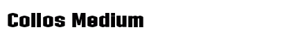 Collos Medium font free download