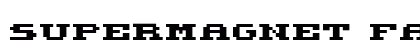 Supermagnet Fat Font Preview