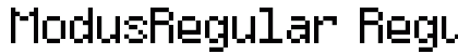 ModusRegular Regular