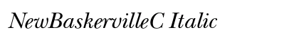 NewBaskervilleC Italic Font NewBaskervilleC Italic Font Preview