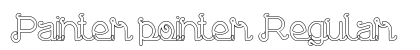 Painter pointer Regular Font Preview Painter pointer Regular Font Preview
