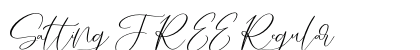 Salting FREE Regular Font Preview