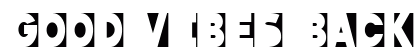 Good Vibes Backbeat Regular Font Preview