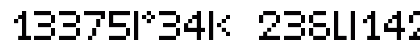 LeetSpeak Regular Font Preview