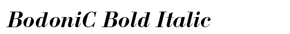BodoniC Bold Italic preview BodoniC Bold Italic preview