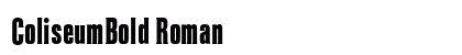 ColiseumBold Roman Font Preview