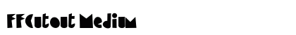 FFCutout Medium Font Preview