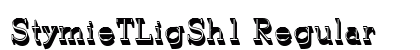 StymieTLigSh1 Regular Font Preview