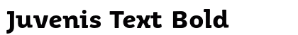 Juvenis Text Bold preview Juvenis Text Bold preview