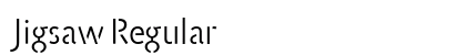 Jigsaw Regular font free download