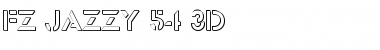 FZ JAZZY 54 3D Font