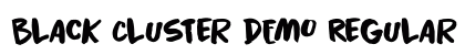 Black Cluster DEMO Regular preview