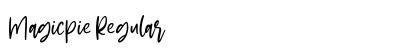 Magicpie Regular Font Preview