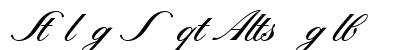 Sterling Script Alts Regular
