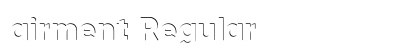 airment Regular Font Preview