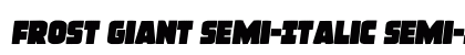 Frost Giant Semi-Italic Semi-Italic preview