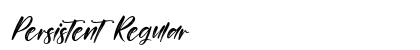 Persistent Regular preview Persistent Regular preview