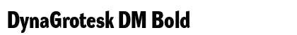DynaGrotesk DM Bold preview DynaGrotesk DM Bold preview