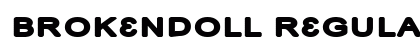 BrokenDoll Regular