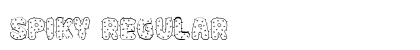 Spiky Regular preview Spiky Regular preview