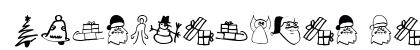 XmasSketches Regular Font Preview