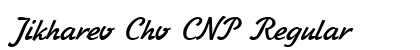 Jikharev Chv CNP Regular font free download