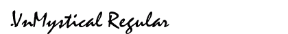 .VnMystical Regular Font Preview