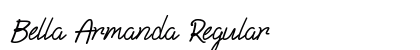 Bella Armanda Regular Font Preview