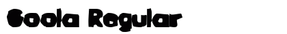 Goola Regular Font Preview