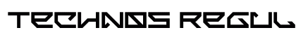 Technos Regular preview Technos Regular preview