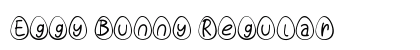 Eggy Bunny Regular Font Preview