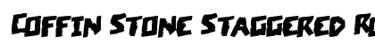 Coffin Stone Staggered Rotalic Italic