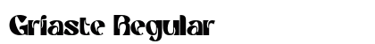 Griaste Regular preview