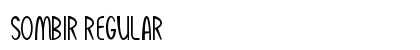 Sombir Regular Font Preview
