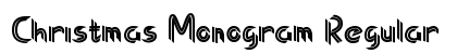 Christmas Monogram Regular