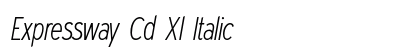 Expressway Cd Xl Italic Font Preview