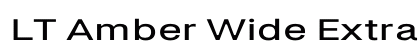 LT Amber Wide Extra-expanded Demi-bold font free download