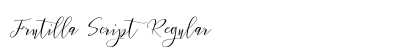 Frutilla Script Regular preview Frutilla Script Regular preview
