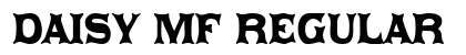 Daisy MF Regular Font Preview
