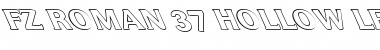 FZ ROMAN 37 HOLLOW LEFTY Normal Font