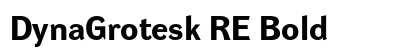 DynaGrotesk RE Bold preview DynaGrotesk RE Bold preview
