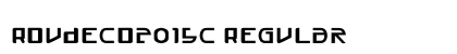 Roudeco2015c Regular Font Preview