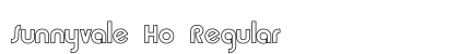 Sunnyvale Ho Regular Font Preview