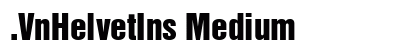 .VnHelvetIns Medium preview