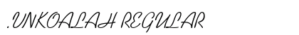 .VnKoalaH Regular Font Preview