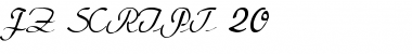 FZ SCRIPT 20 Font