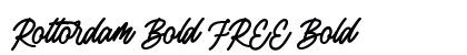 Rottordam Bold FREE Bold preview Rottordam Bold FREE Bold preview