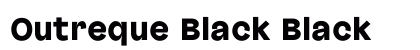 Outreque Black Black preview