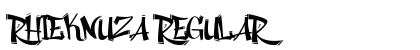 Rhieknuza Regular Font Preview